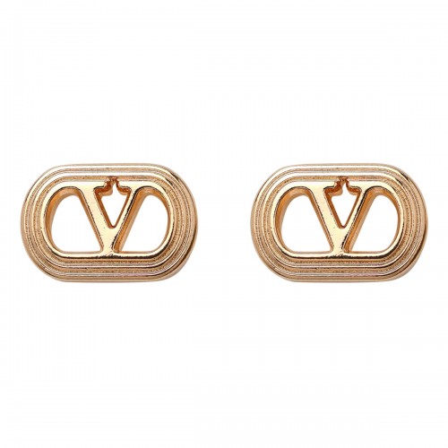 Ovalette metal earrings