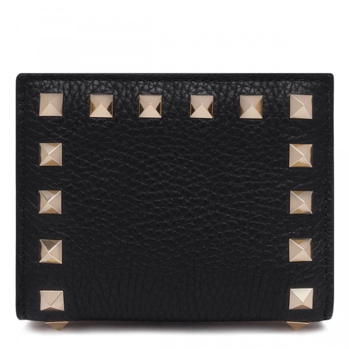 Rockstud compact wallet