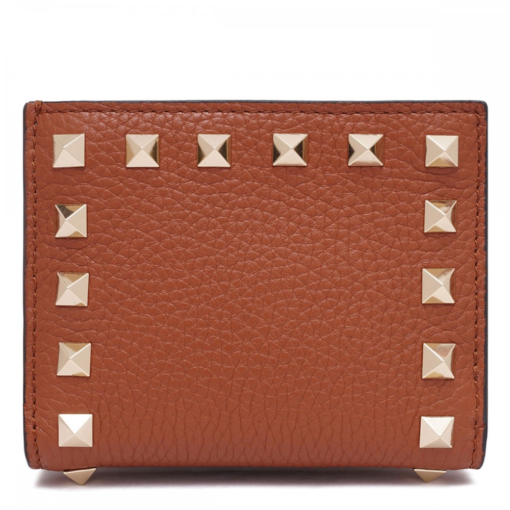 Rockstud compact wallet
