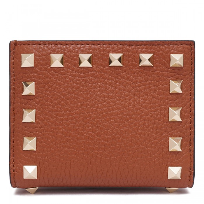 Rockstud compact wallet