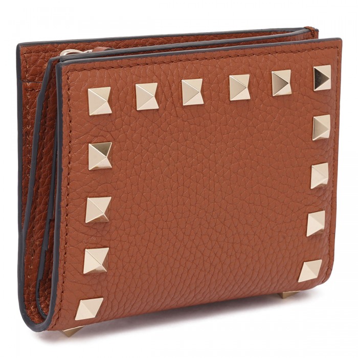 Rockstud compact wallet