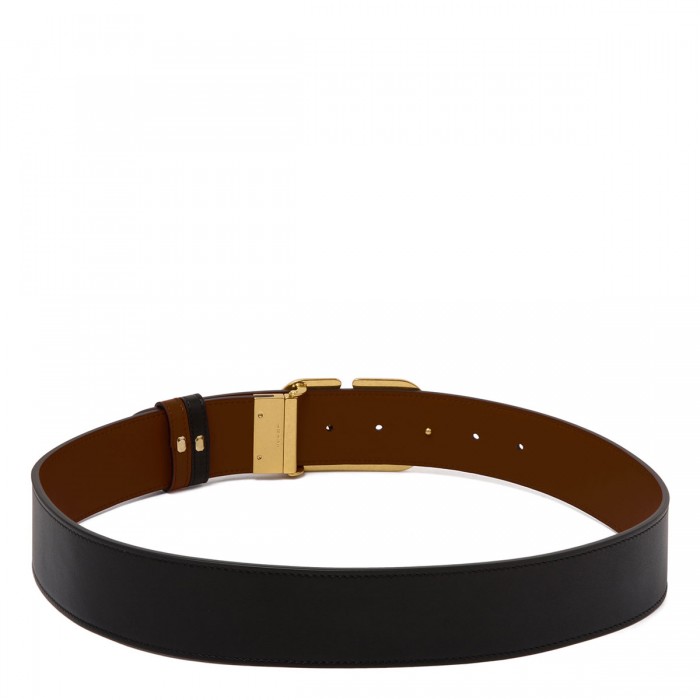 Vlogo signature reversible belt
