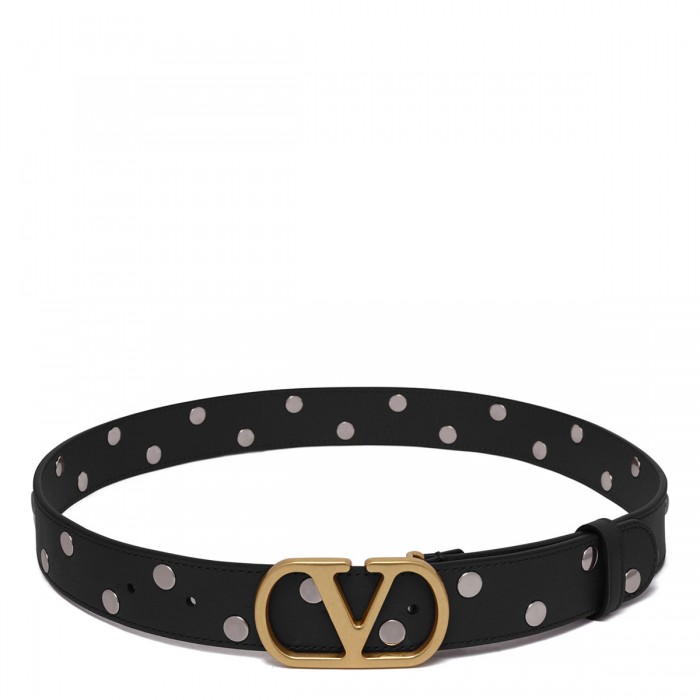Vlogo Signature belt with rivets