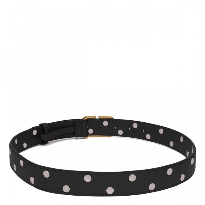 Vlogo Signature belt with rivets
