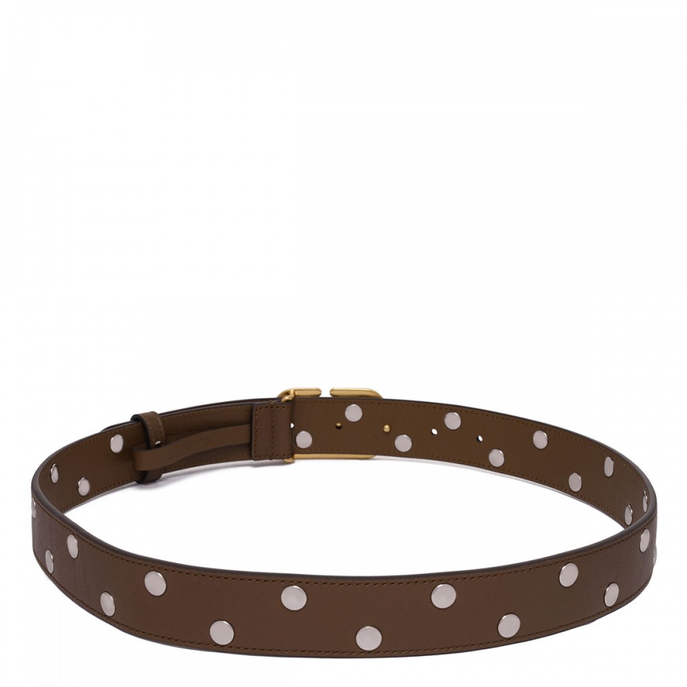 Vlogo Signature belt with rivets