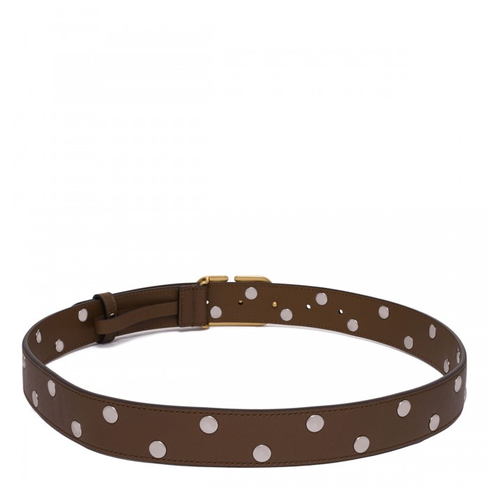 Vlogo Signature belt with rivets
