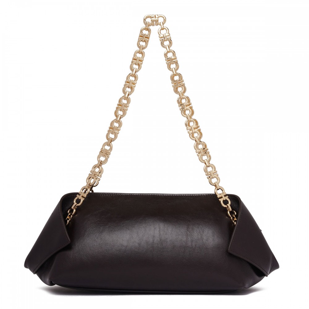 Folded S shoulder bag