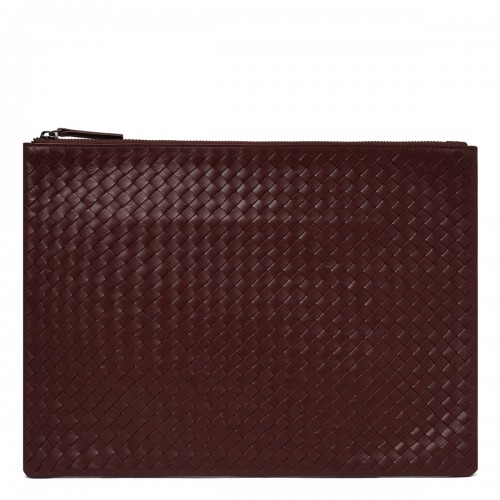 A4 leather pochette