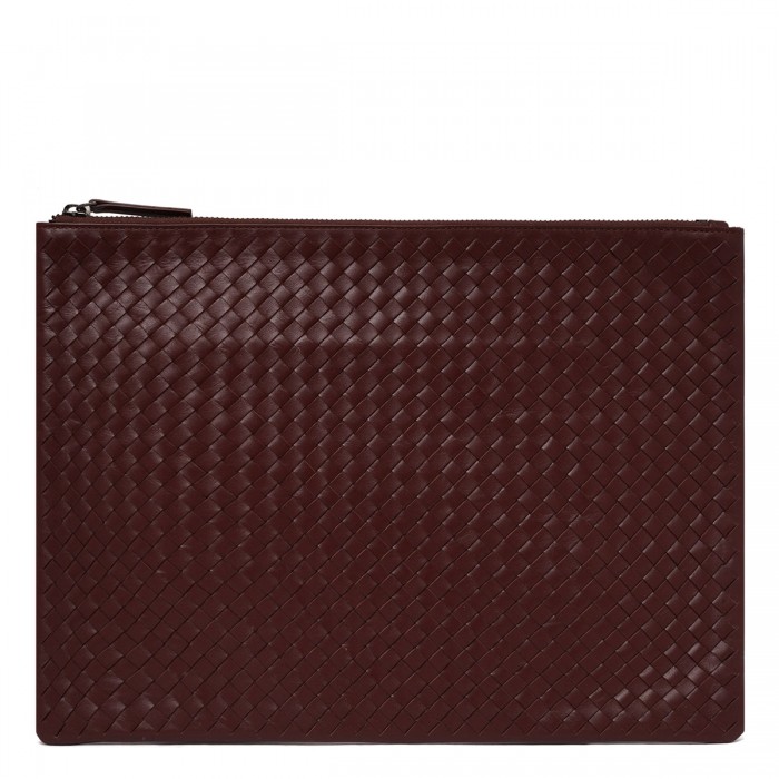 A4 leather pochette