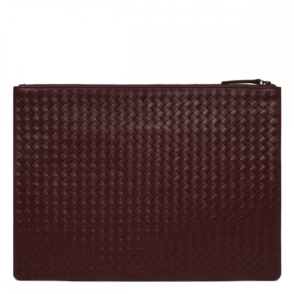 A4 leather pochette