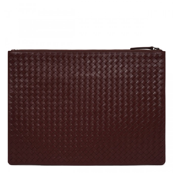 A4 leather pochette