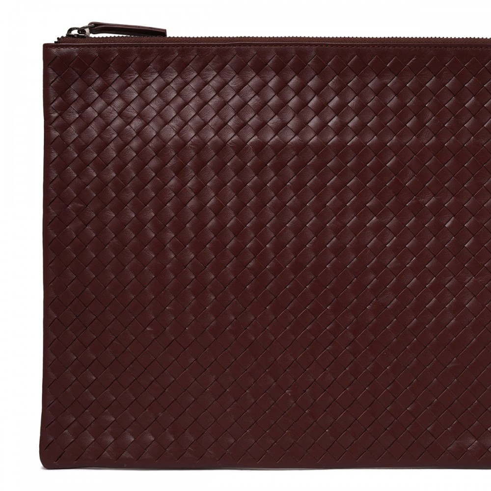 A4 leather pochette