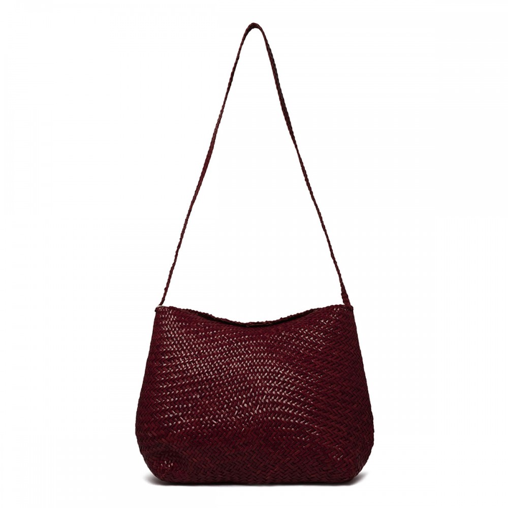 Santa Marta bordeaux shoulder bag