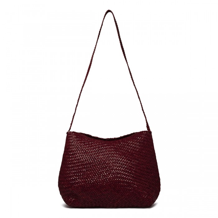 Santa Marta bordeaux shoulder bag