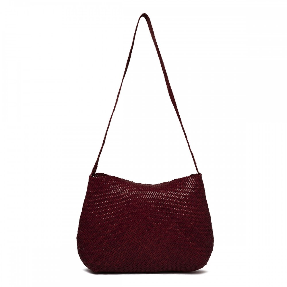 Santa Marta bordeaux shoulder bag