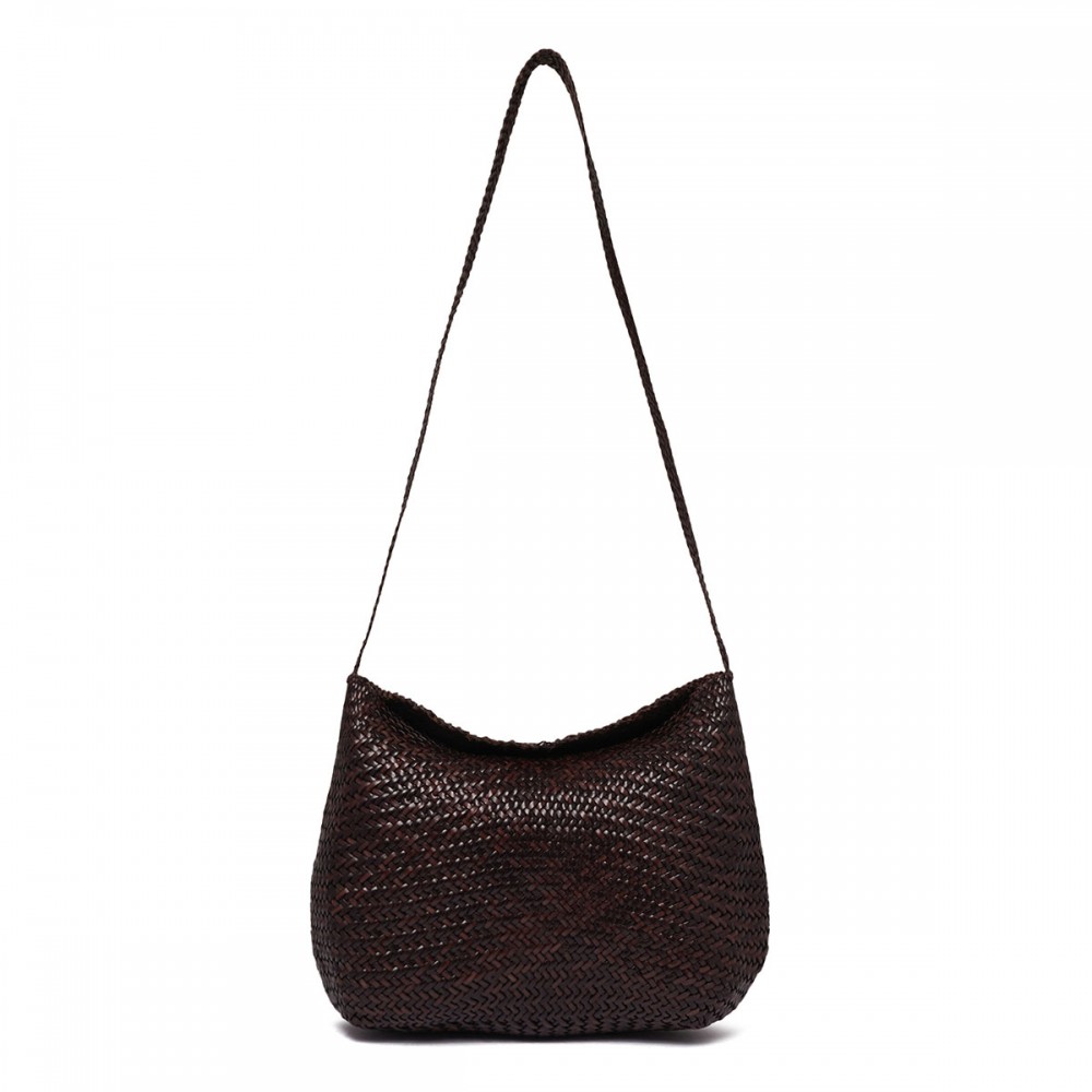 Santa Marta dark brown shoulder bag