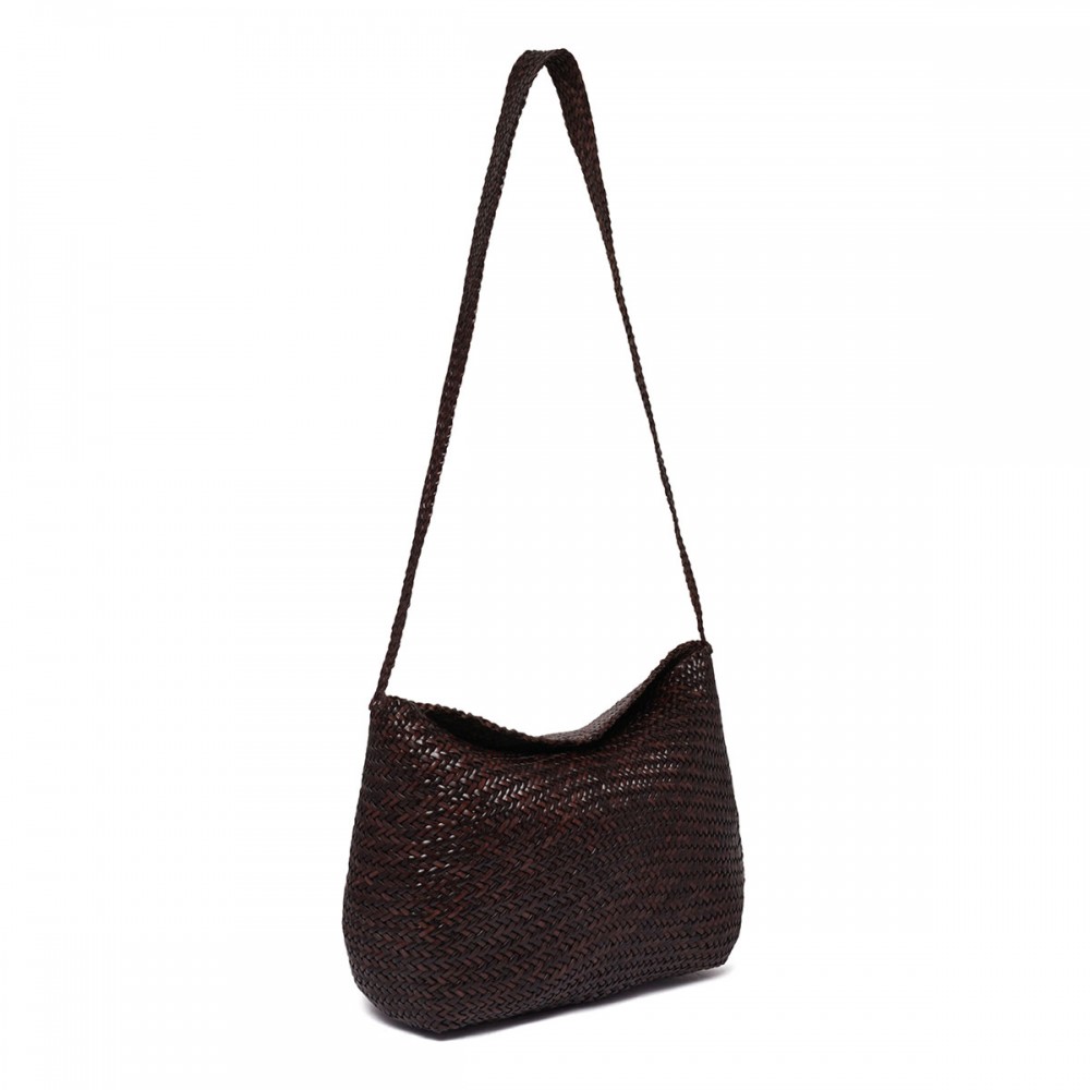 Santa Marta dark brown shoulder bag