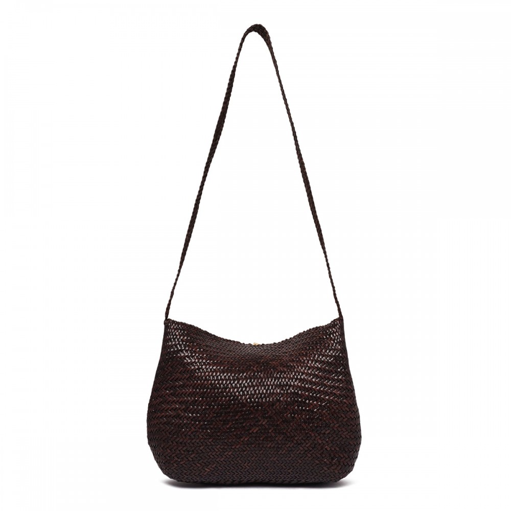 Santa Marta dark brown shoulder bag