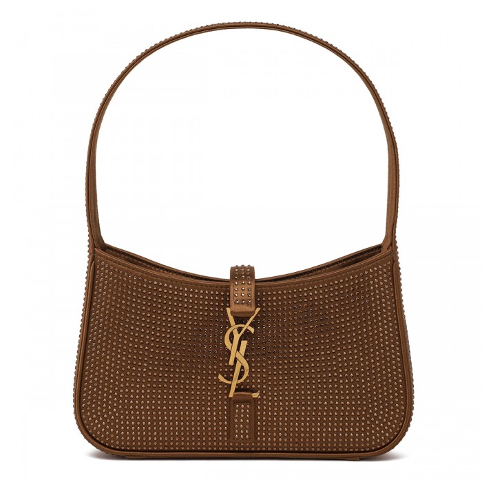 Le 5 à 7 crystal-embellished shoulder bag