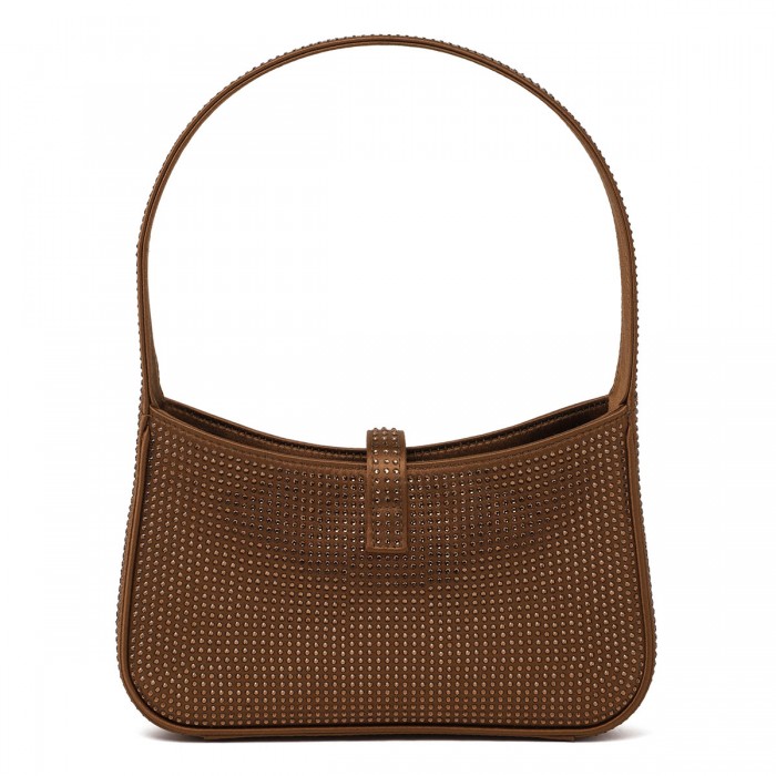 Le 5 à 7 crystal-embellished shoulder bag