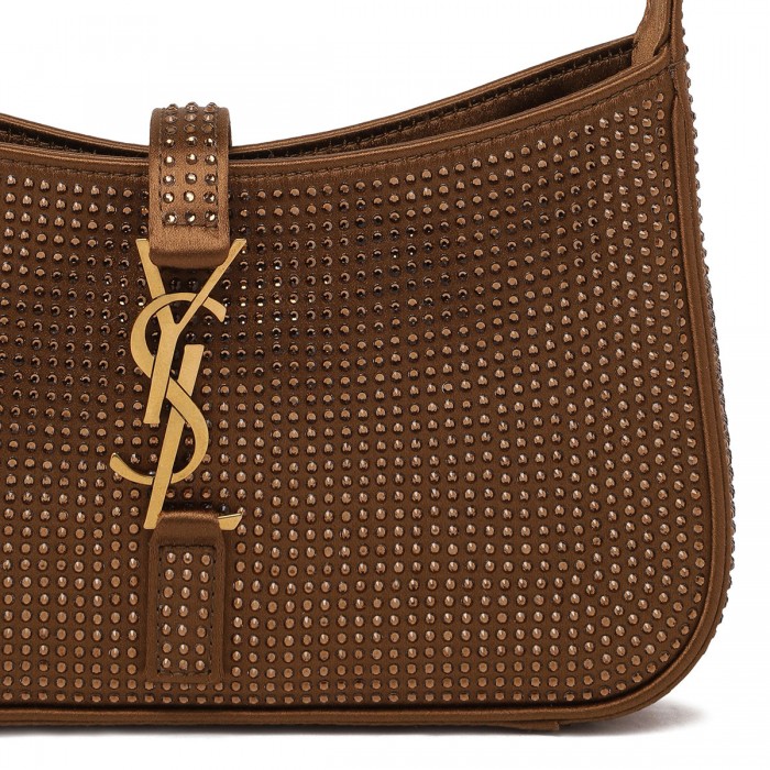 Le 5 à 7 crystal-embellished shoulder bag