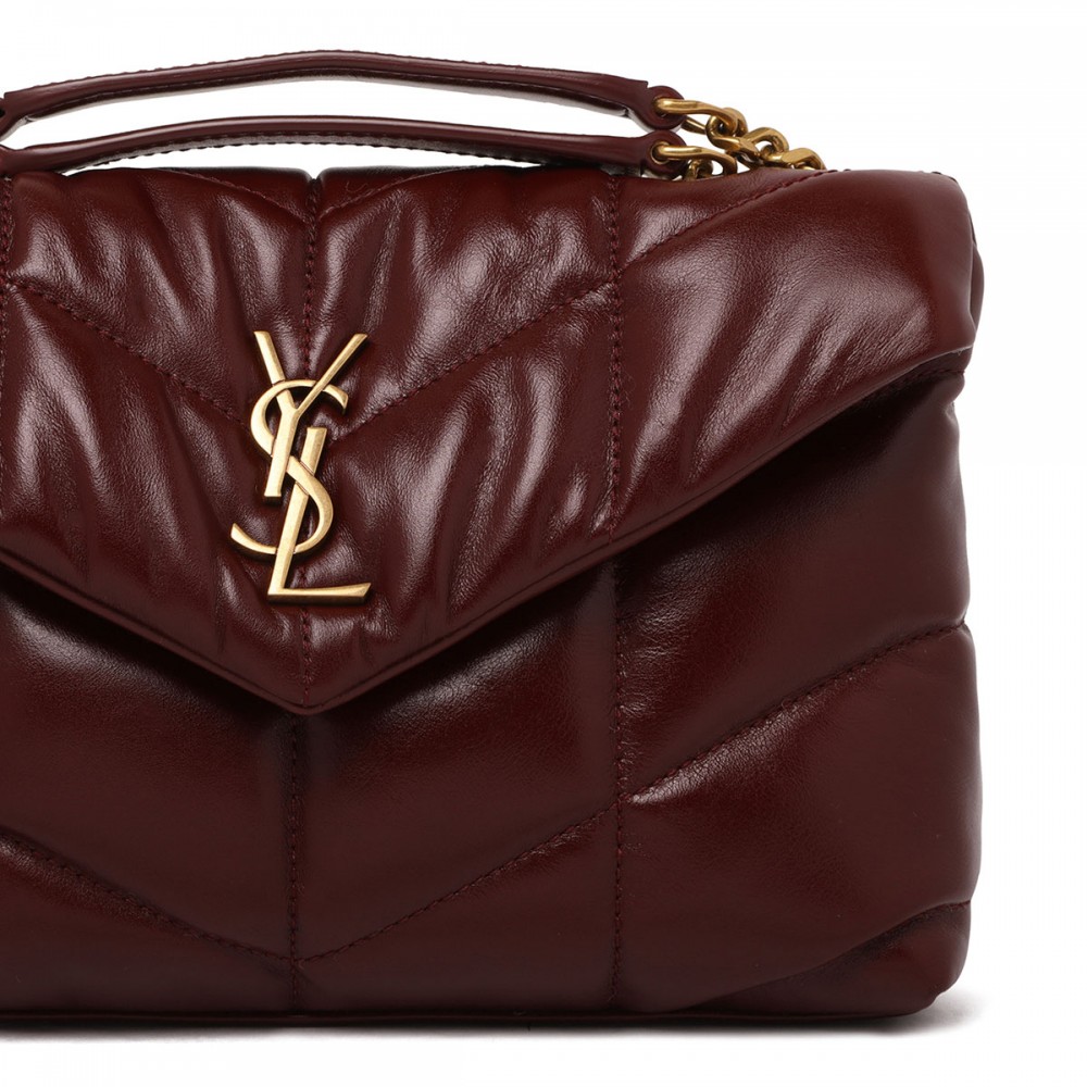 Loulou toy puffer bag