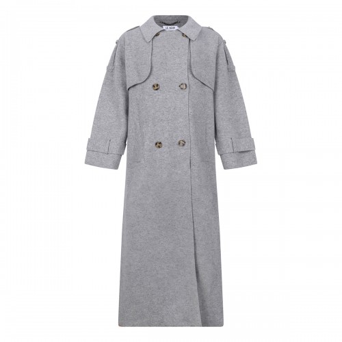 Talia gray knit coat