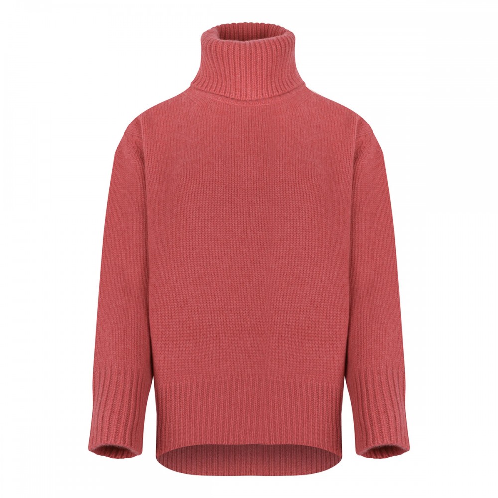 Audrey garnet-hue sweater