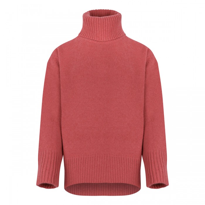 Audrey garnet-hue sweater