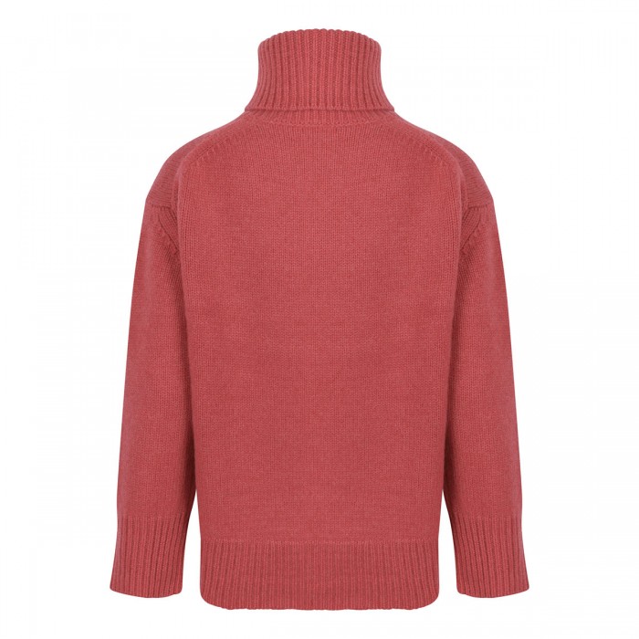 Audrey garnet-hue sweater