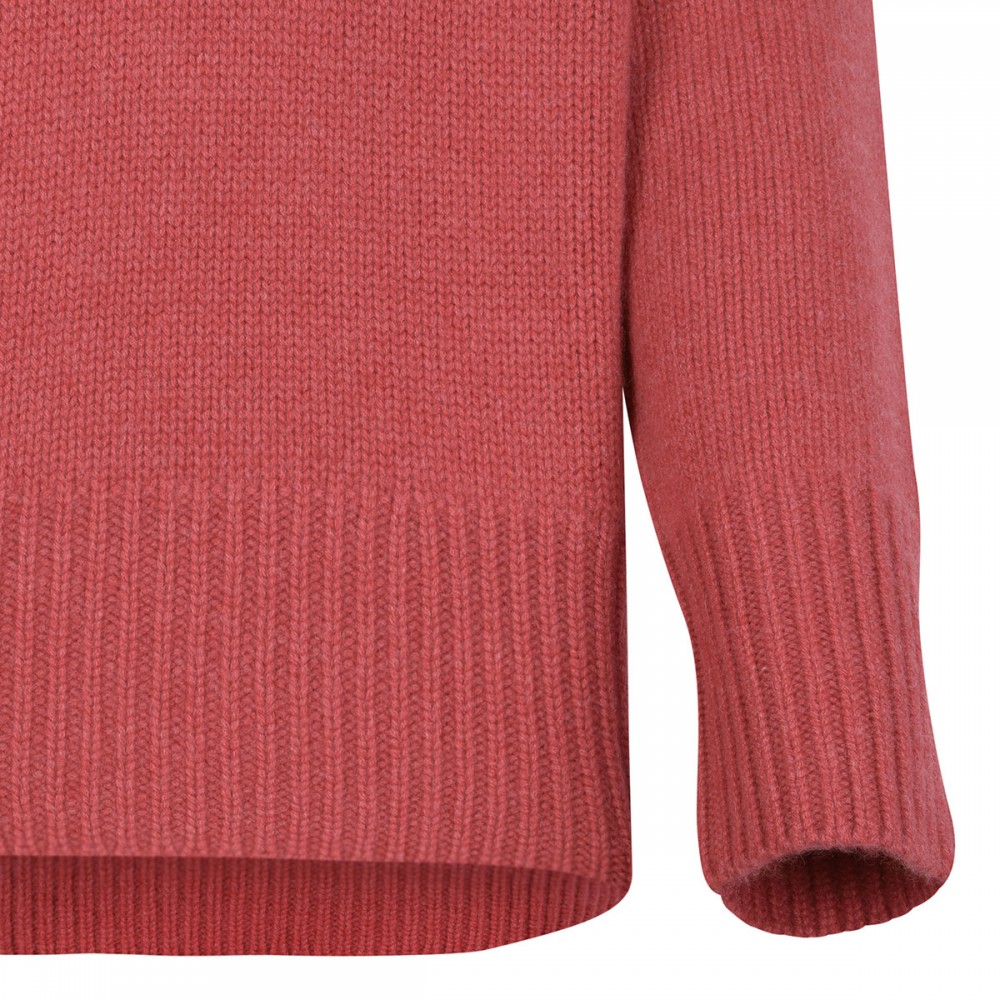 Audrey garnet-hue sweater