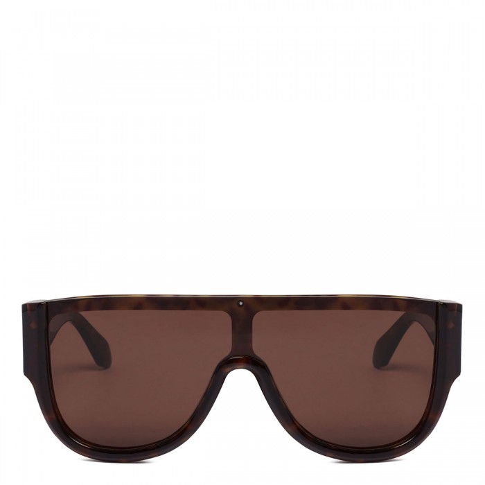 Tortoiseshell mask sunglasses