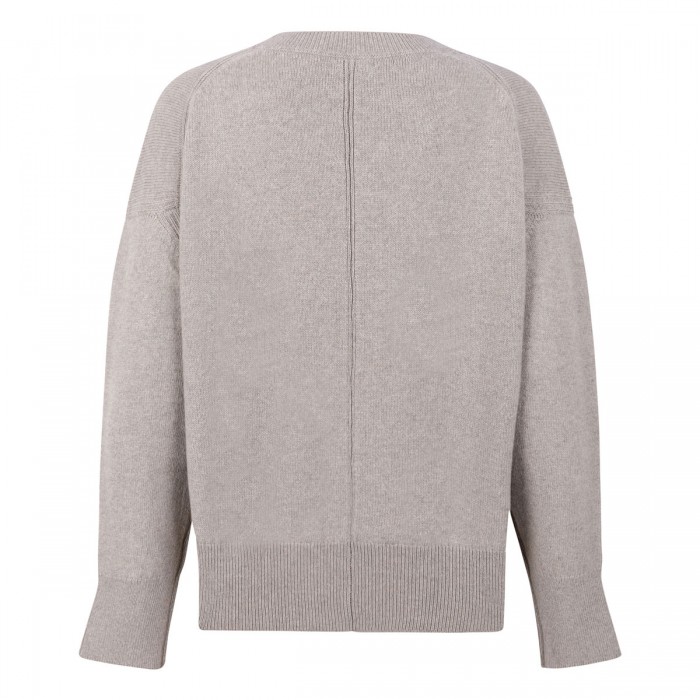 Moon dust hue cashmere pullover