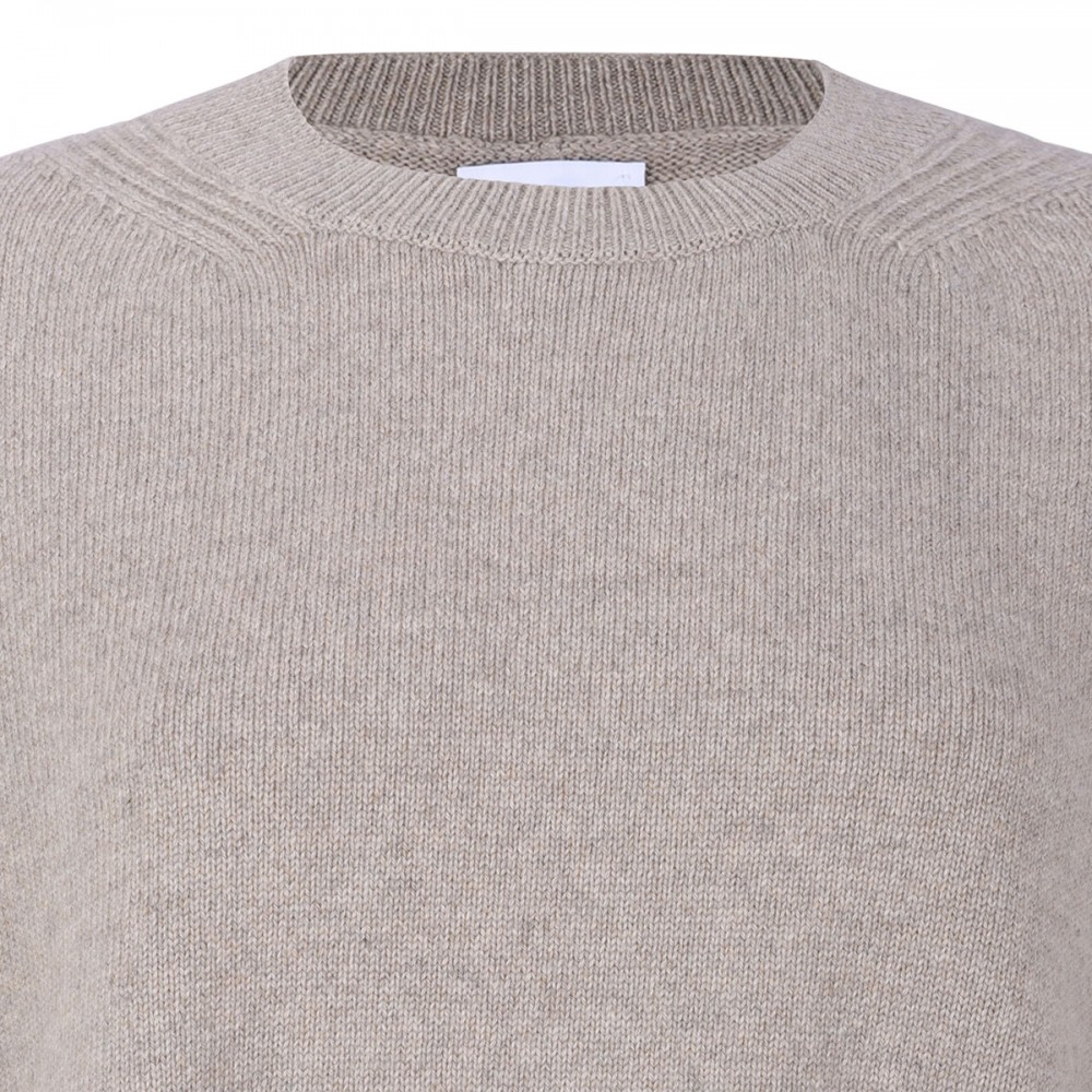 Moon dust hue cashmere pullover