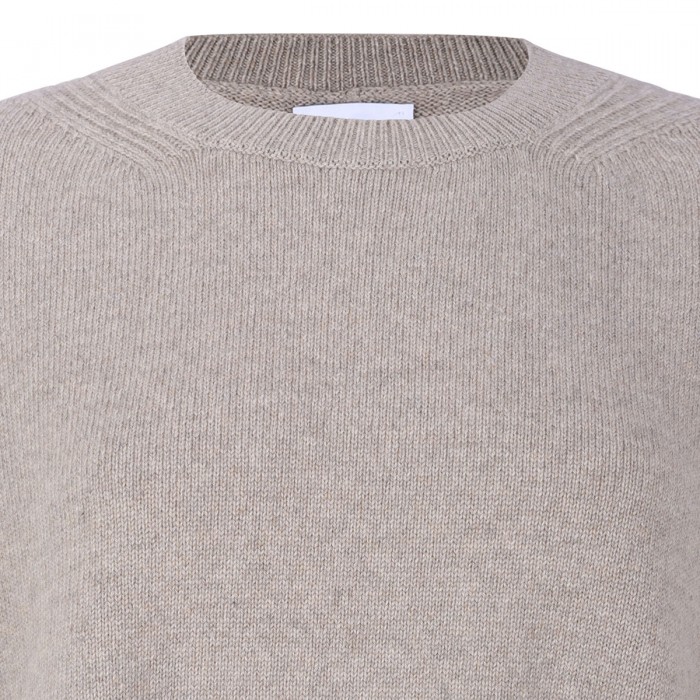 Moon dust hue cashmere pullover