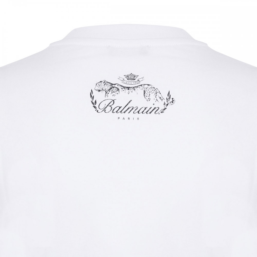 Draped cotton-jersey T-shirt