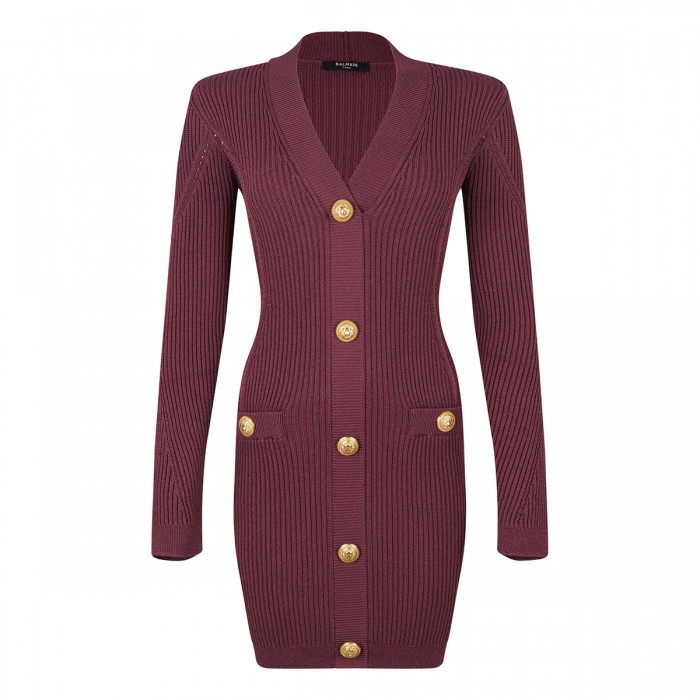 V-neck bodycon dress