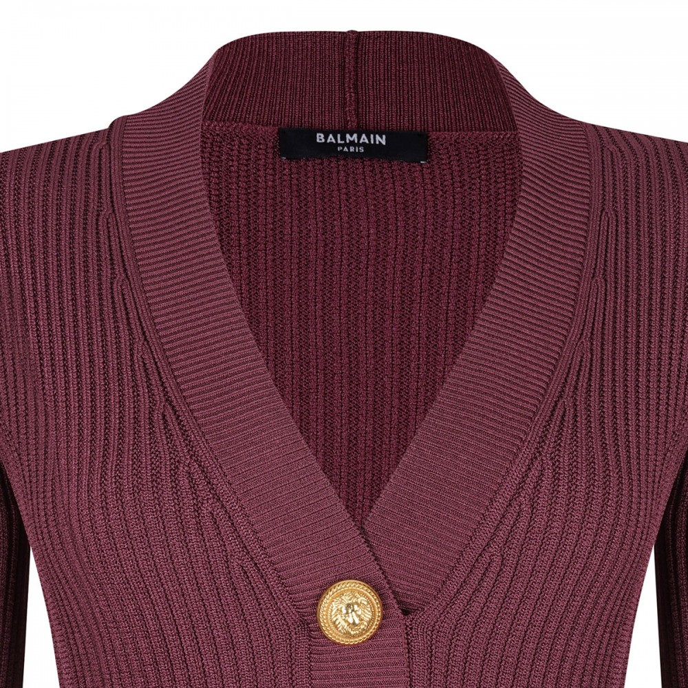 V-neck bodycon dress