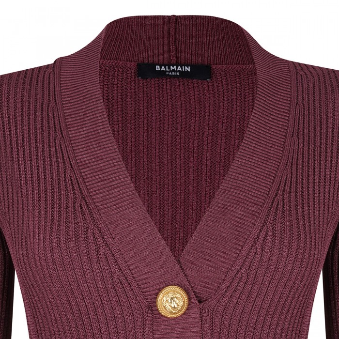 V-neck bodycon dress