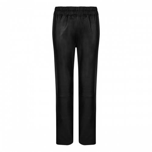 Jardin black leather pants