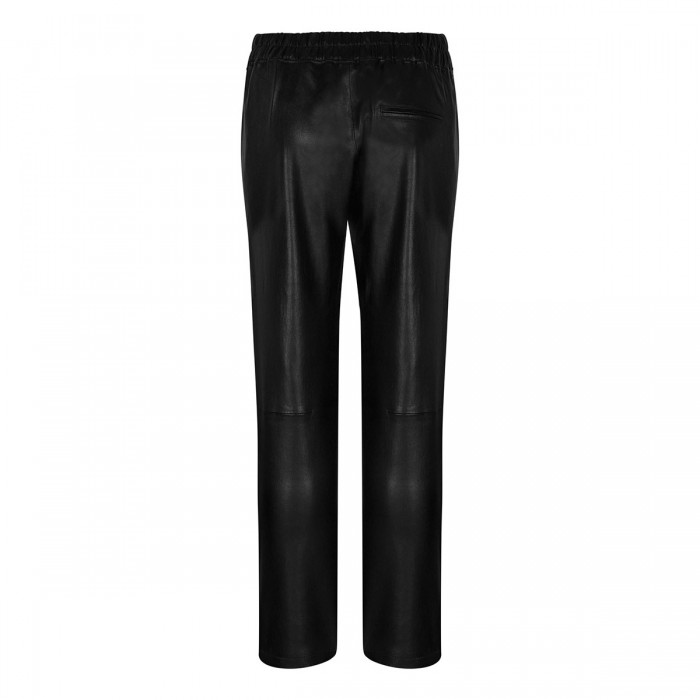 Jardin black leather pants