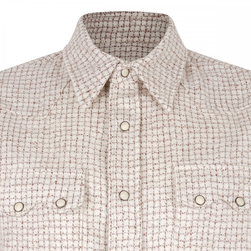 Toledo brushed wool shirt