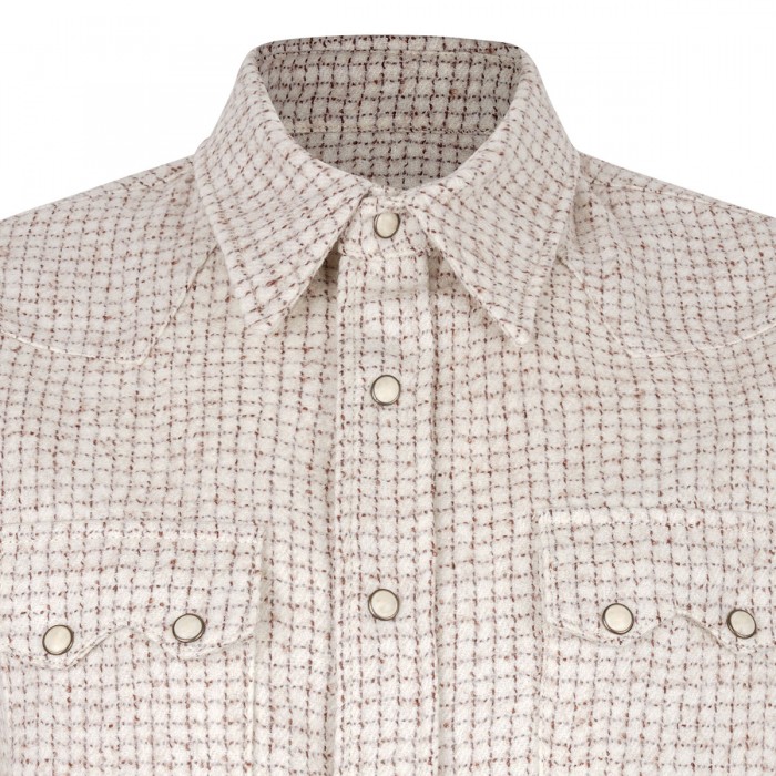 Toledo brushed wool shirt