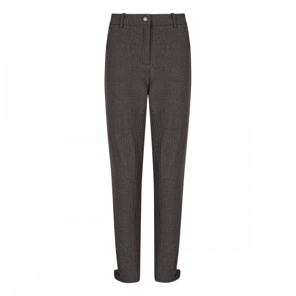 Herringbone stretch cotton jodhpurs