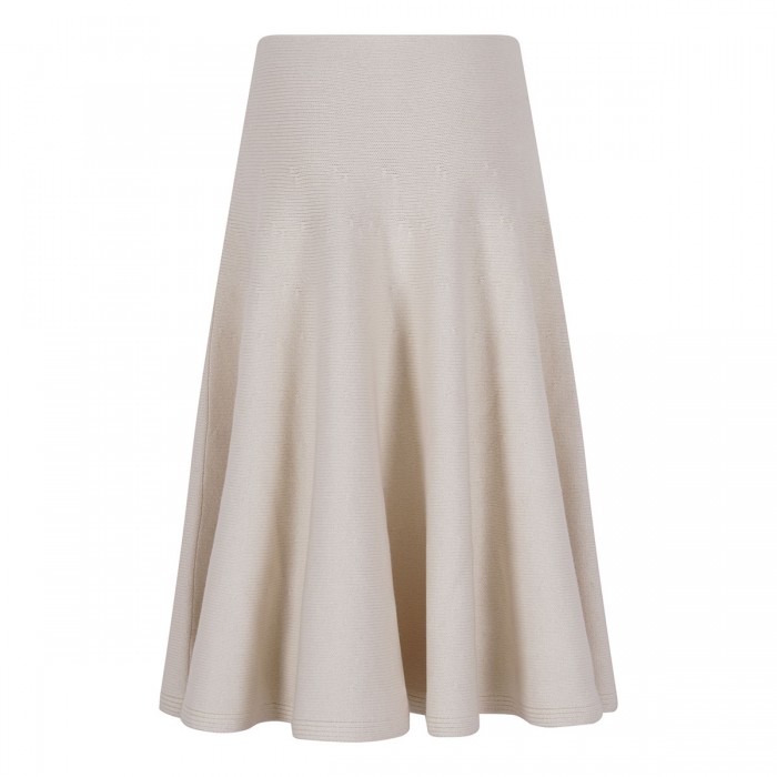 Cashmere knit skirt