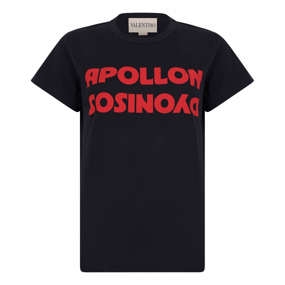Apollon Dyonisos print T-shirt