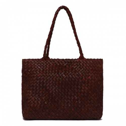 Vintage mesh tote bag