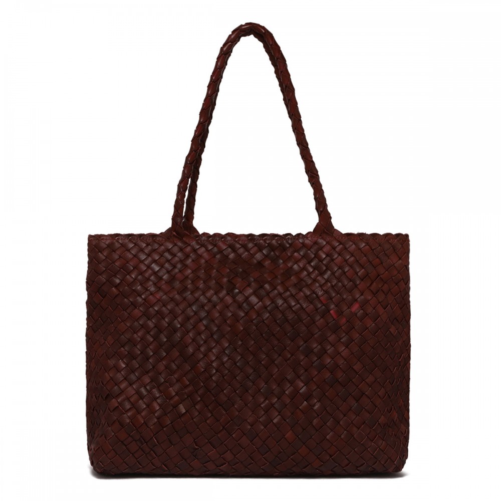 Vintage mesh tote bag