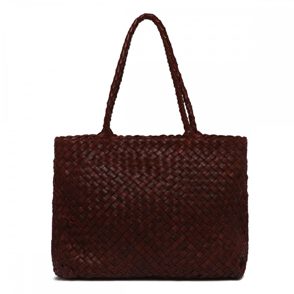 Vintage mesh tote bag