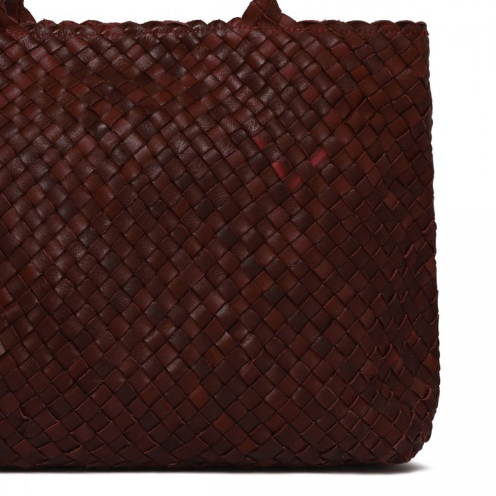 Vintage mesh tote bag